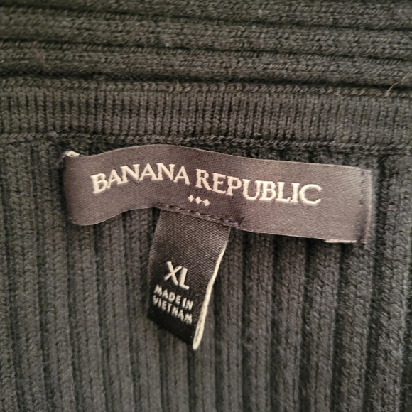 NWT‎ Banana Republic Black Off the Shoulder Sweater Dress Size XL - Picture 4 of 4